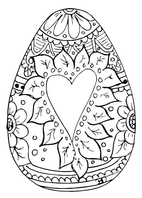 460x640 Printable Easter Egg Coloring Sheets Egg Designs Coloring Pages