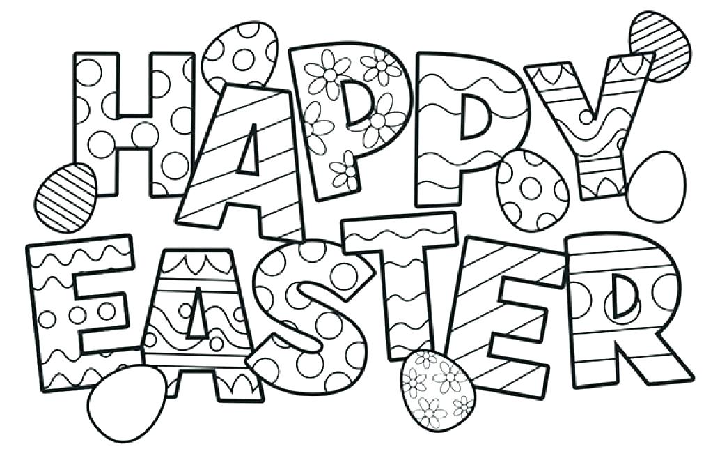 1024x667 Easter Egg Coloring Sheets Free Printable