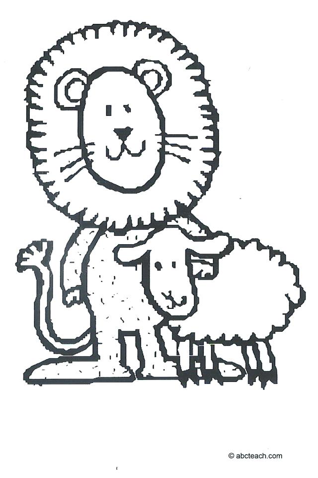 Coloring Pages Of Lion And Lamb Coloring Page Lion And Lamb 640x961 Coloring Pages Of Lion And Lamb Coloring Page Lion And Lamb