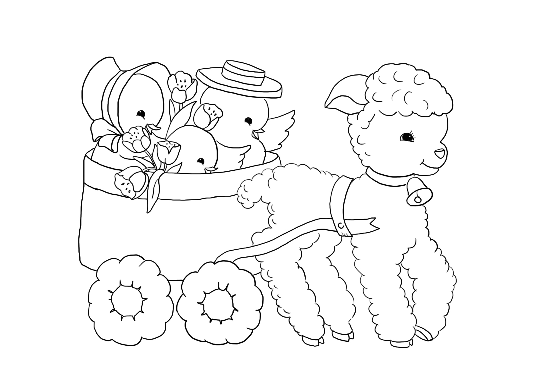 Easter Coloring Pages 1754x1240 Easter Coloring Pages