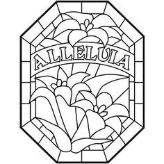 236x236 Alleluia Coloring Page Printable Sunday School Lessons