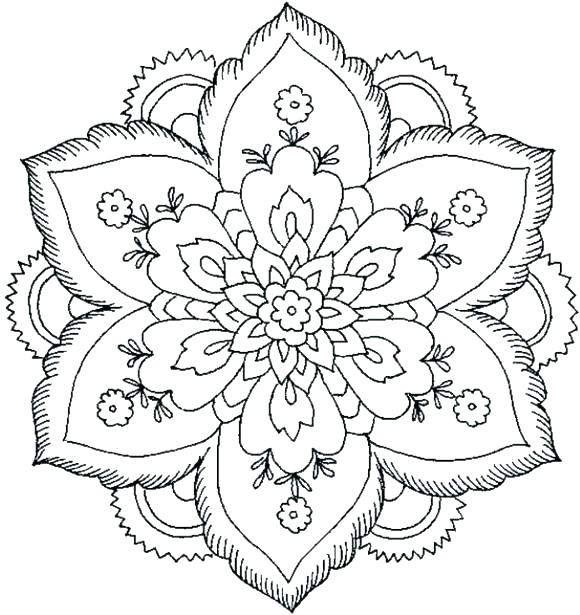 Print Mandala Coloring Pages Mandala Coloring Pages Online 580x615 Print Mandala Coloring Pages Mandala Coloring Pages Online