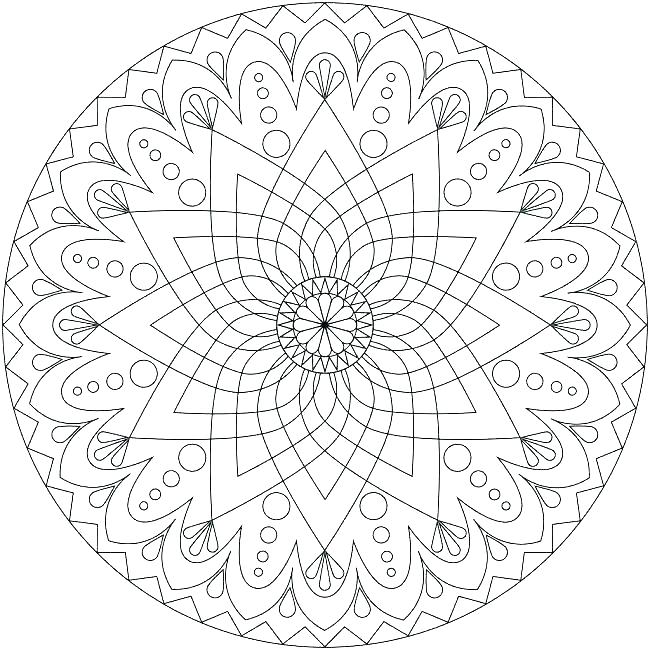 Printable Mandala Coloring Pages Mandala Printable Coloring Pages 650x650 Printable Mandala Coloring Pages Mandala Printable Coloring Pages