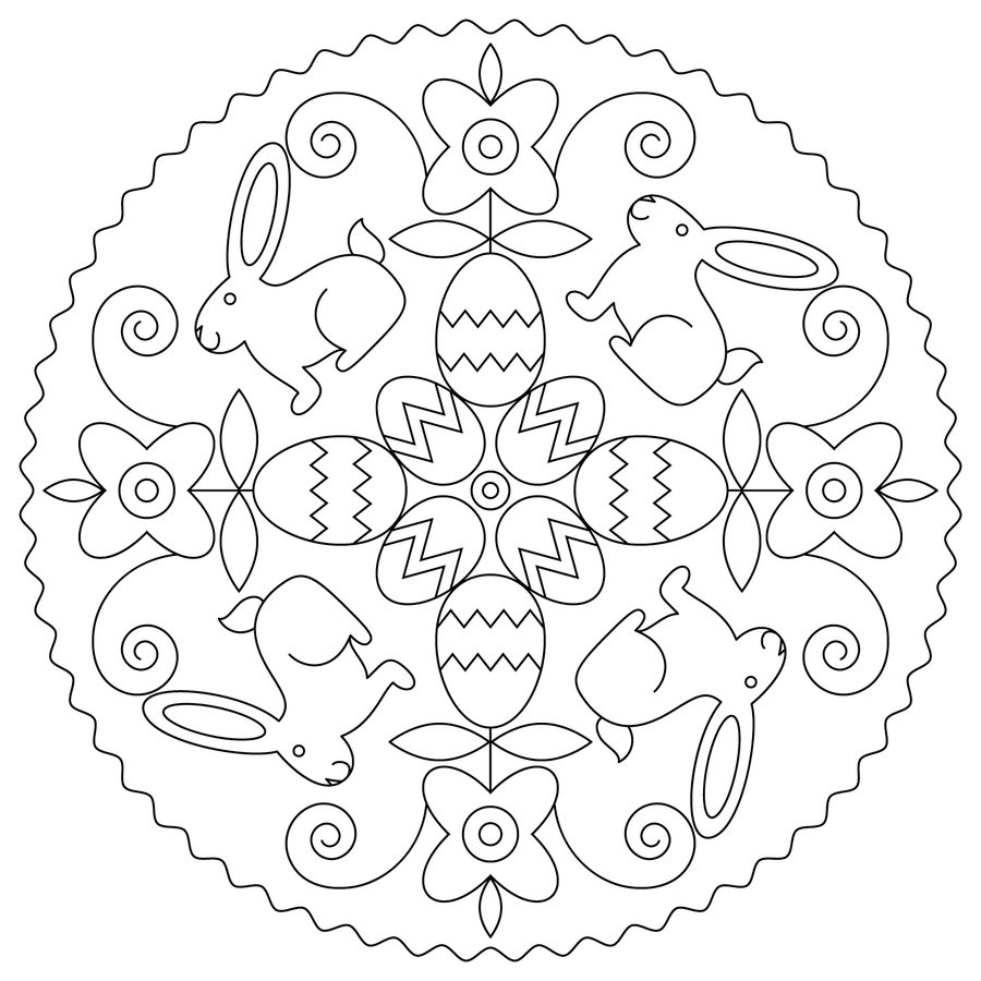 Coloring Pages Easter Mandalas, Printable For Kids Amp Adults, Free 900x900 Coloring Pages Easter Mandalas, Printable For Kids Amp Adults, Free