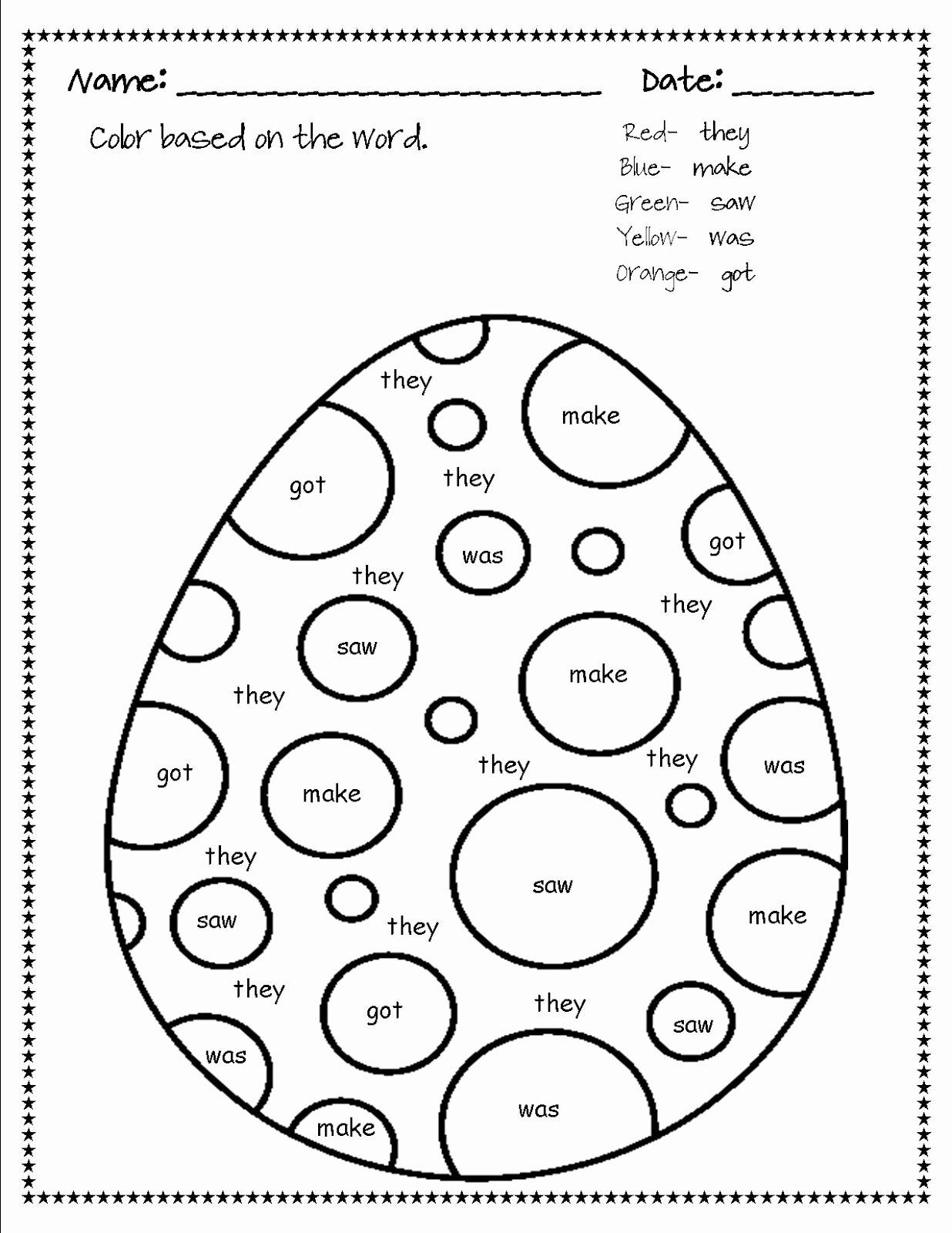 Easter Math Coloring Pages