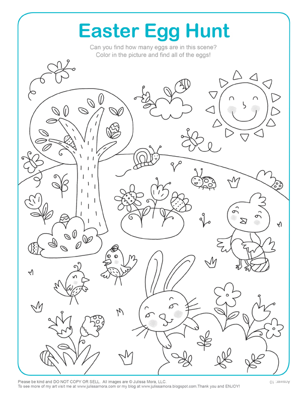 Easter Egg Hunt Math Activity Ampamp Coloring Page Supplyme 612x792 Easter Egg Hunt Math Activity Ampamp Coloring Page Supplyme