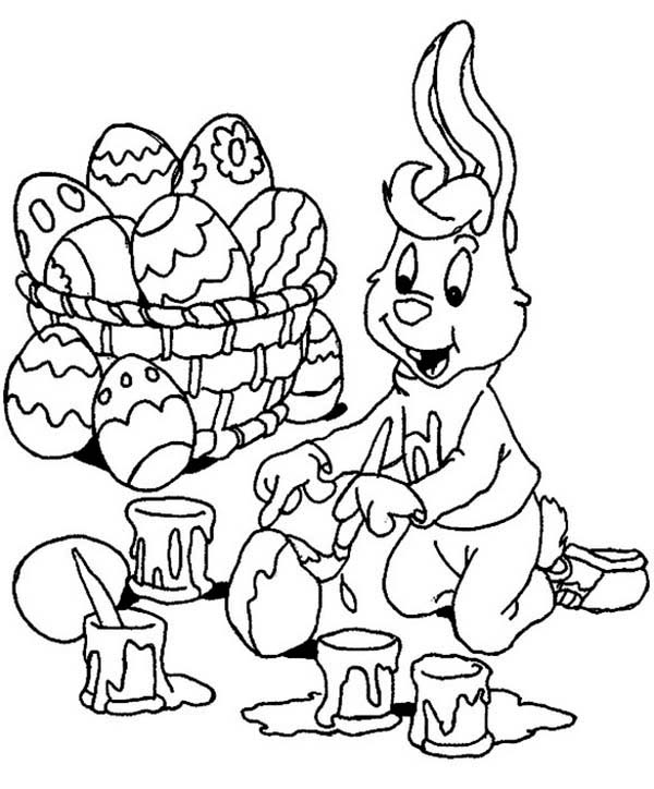 Easter Online Coloring Pages
