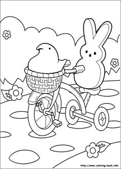 236x330 Peeps Coloring Pages Marshmallow Peeps Coloring Pages 001