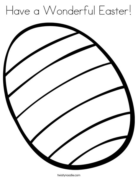 Have A Wonderful Easter Coloring Page 468x605 Have A Wonderful Easter Coloring Page