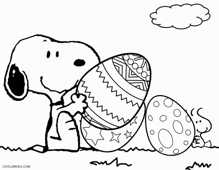 750x583 Easter Puppy Coloring Pages Printable Snoopy Coloring Pages