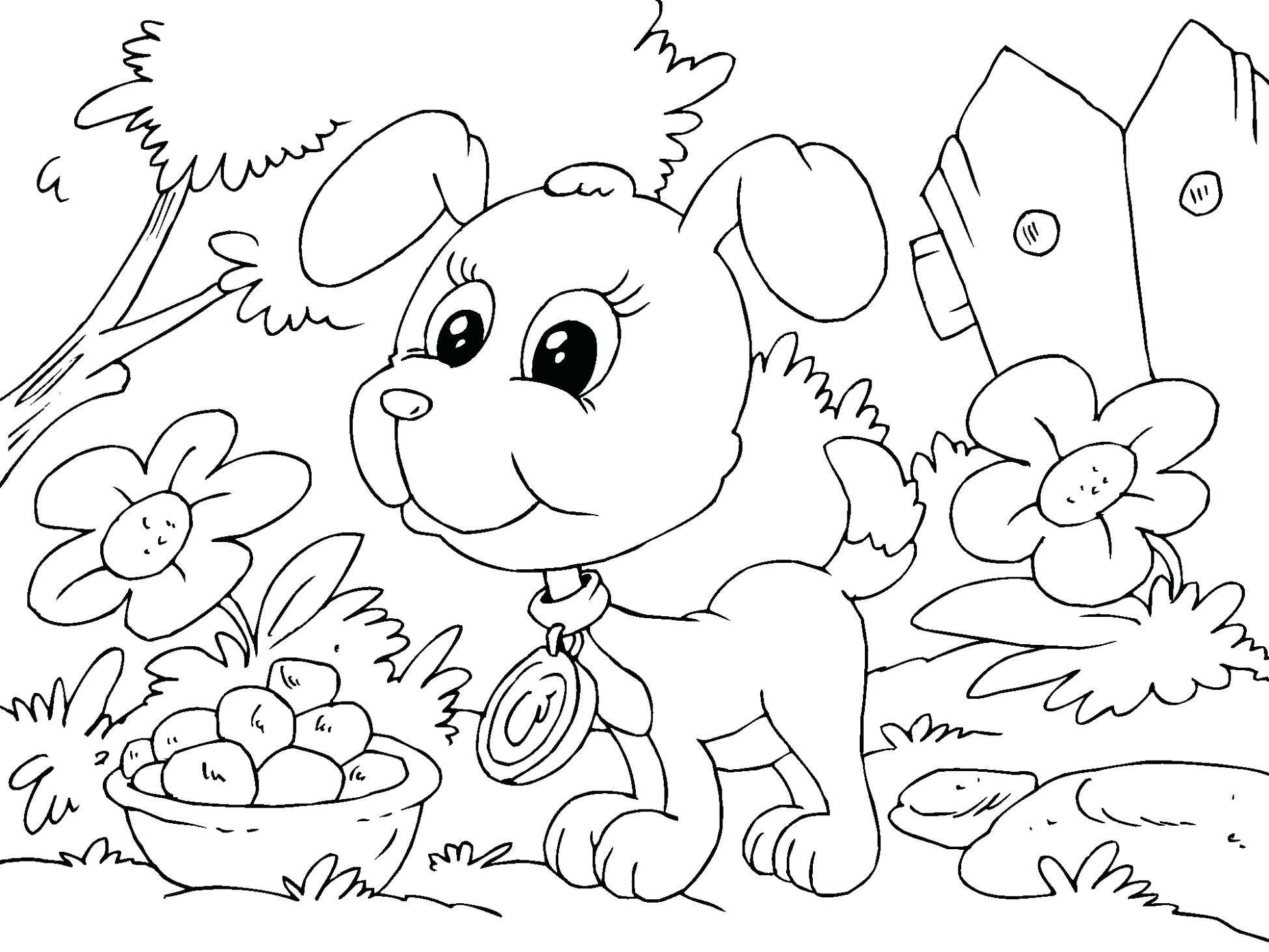 1950x1463 Printable Disney Easter Coloring Pages Free Mickey Mouse Page