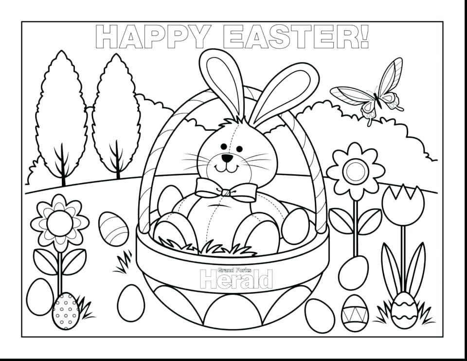 960x742 Easter Bunny Coloring Pages For Adults Happy Coloring Pages