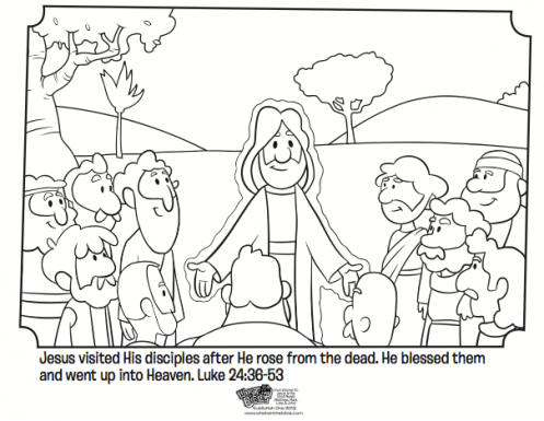 Easter Story Coloring Pages For Preschoolers Jesus And His 497x385 Easter Story Coloring Pages For Preschoolers Jesus And His