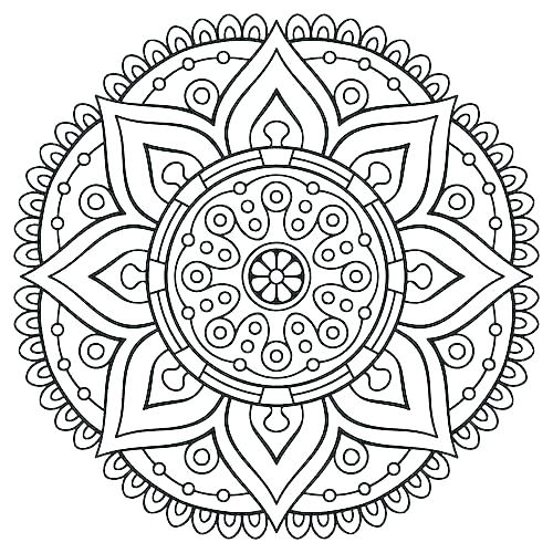 Easy Abstract Coloring Pages at GetColorings.com | Free printable ...