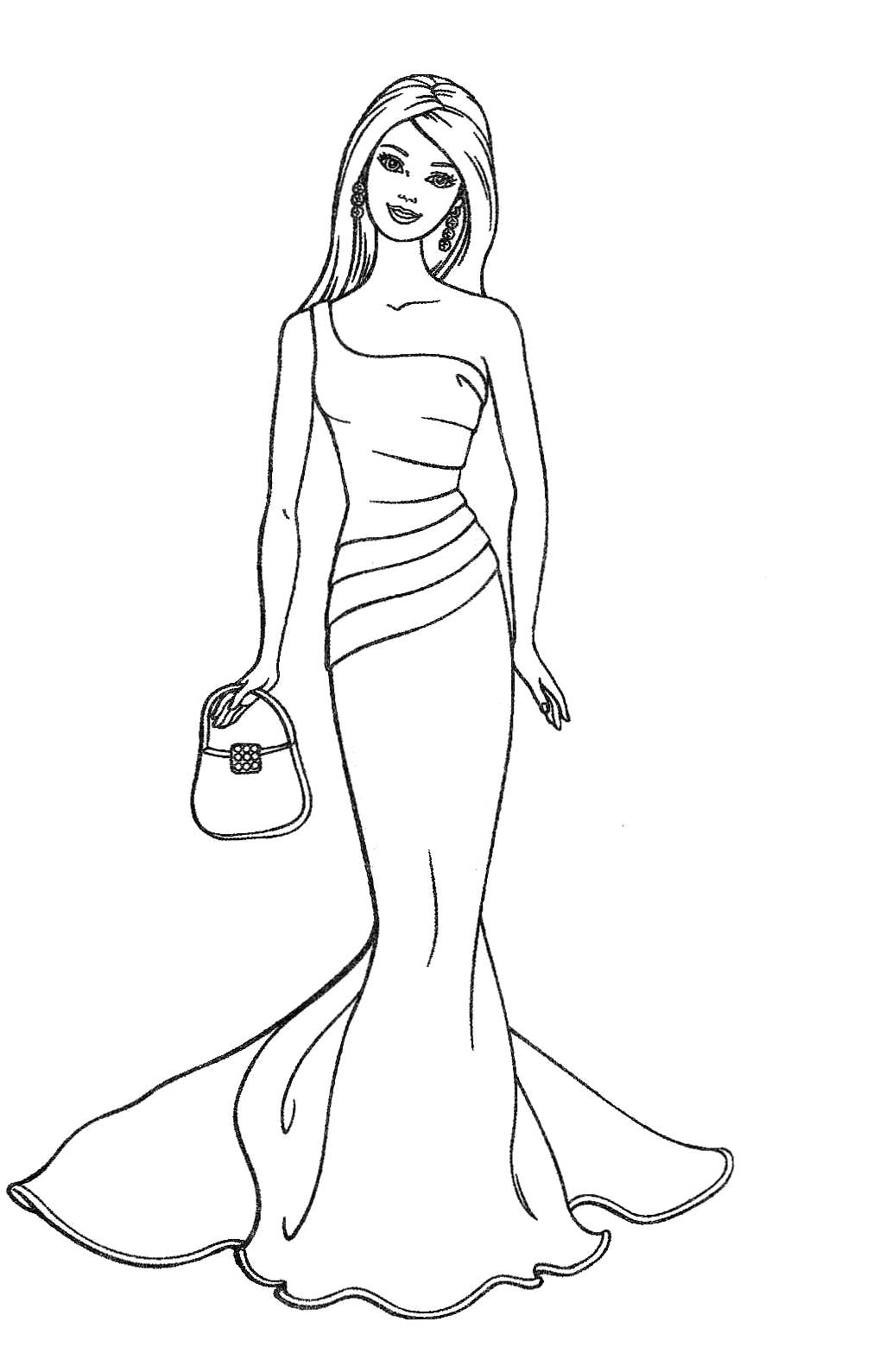 Barbie Doll Sketch Barbie Coloring Pages Coloring Pages 1011x1589 Barbie Doll Sketch Barbie Coloring Pages Coloring Pages