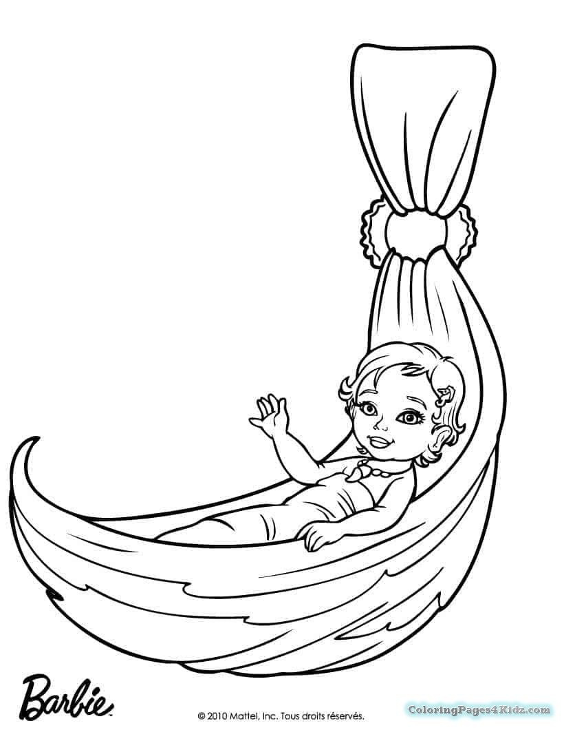 Easy Barbie Mermaid Coloring Pages Coloring Pages For Kids 820x1060 Easy Barbie Mermaid Coloring Pages Coloring Pages For Kids