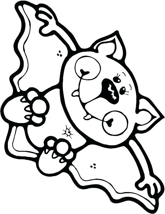 Easy Batman Coloring Pages
