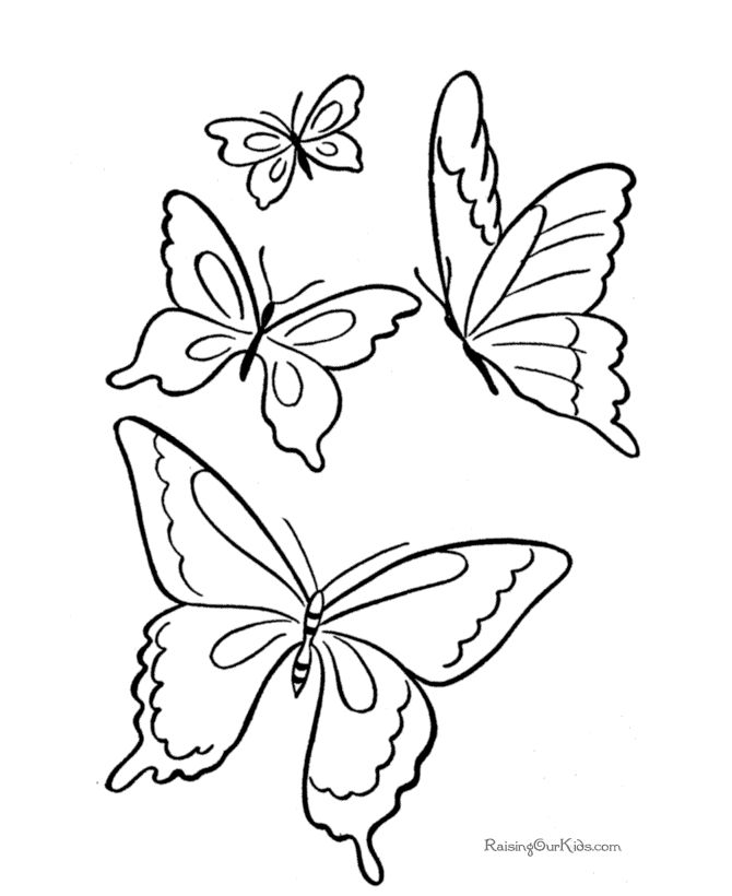 670x820 Butterfly Coloring Pagemanners Coloring Pages