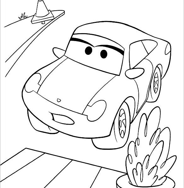 Car Templates For Kids 17 Best Easy Coloring Pages For Young Kids 585x600 Car Templates For Kids 17 Best Easy Coloring Pages For Young Kids