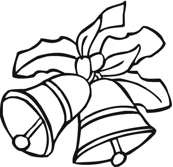 Easy Bells Christmas Coloring Pages Coloring Pages Kids 660x635 Easy Bells Christmas Coloring Pages Coloring Pages Kids
