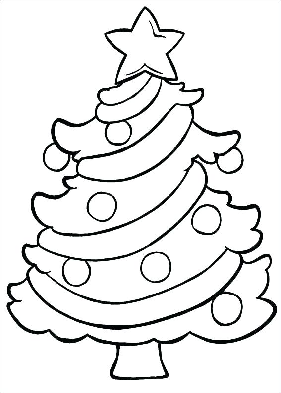 Easy Christmas Coloring Pages at GetColorings.com | Free printable ...