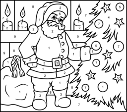 Christmas Coloring Pages 256x226 Christmas Coloring Pages
