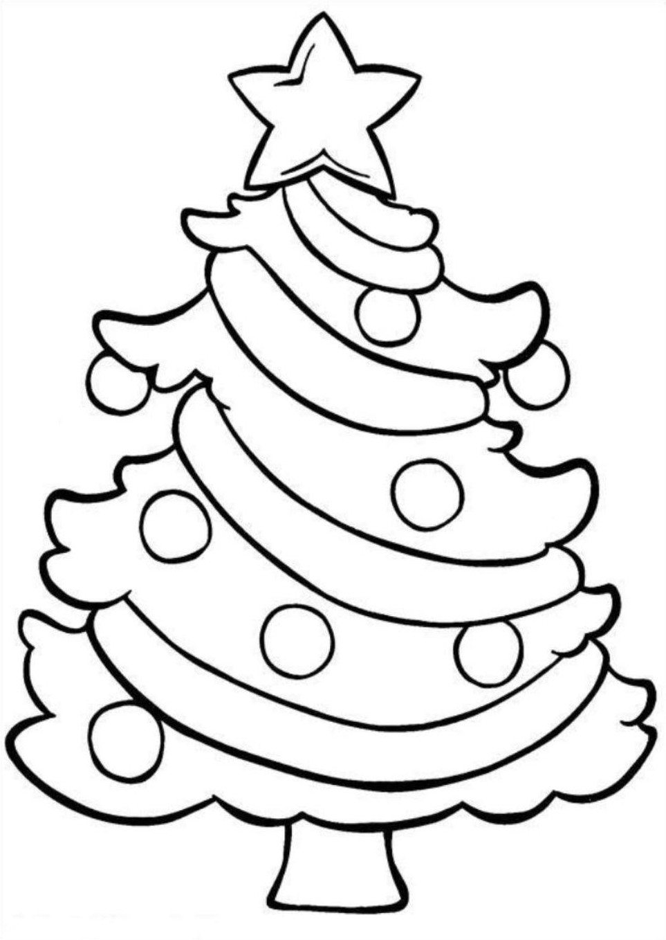 Coloring Pages Christmas Tree Easy E1449689938358 963x1358 Coloring Pages Christmas Tree Easy E1449689938358