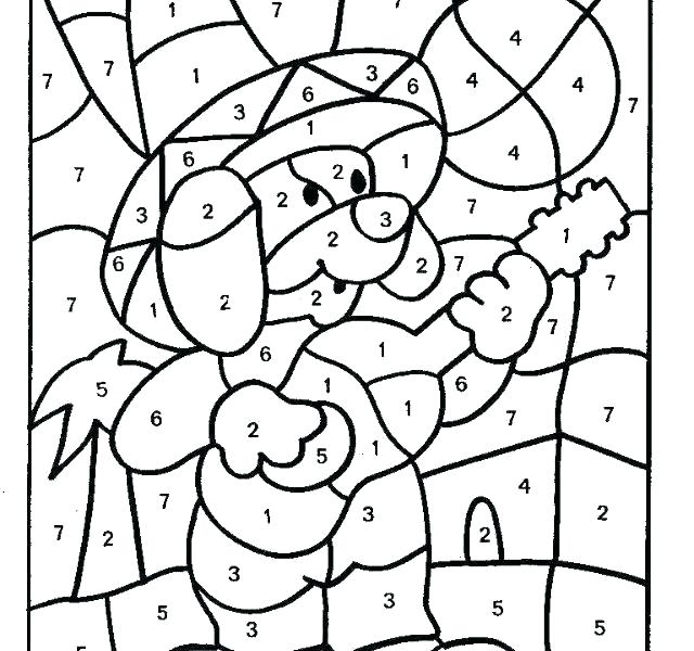 Color By Number Numbers Worksheet Coloring Pages For Kids By 640x600 Color By Number Numbers Worksheet Coloring Pages For Kids By