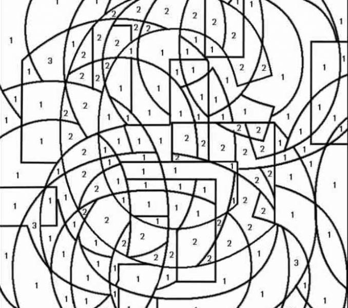 Color By Number Pdf Free Coloring Page 678x600 Color By Number Pdf Free Coloring Page