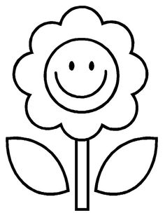 236x314 Printable Coloring Sheets For 2 Year Olds Flower Coloring Pages