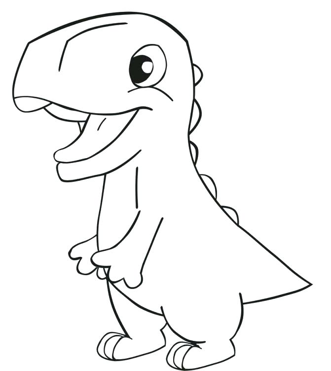 671x751 Baby Dinosaur Coloring Pages Coloring Pages Dinosaurs Medium Size