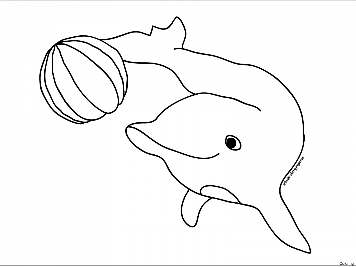 1400x1050 Miami Dolphin Coloring Book Colouring Winter Pdf Easy Stock Vector