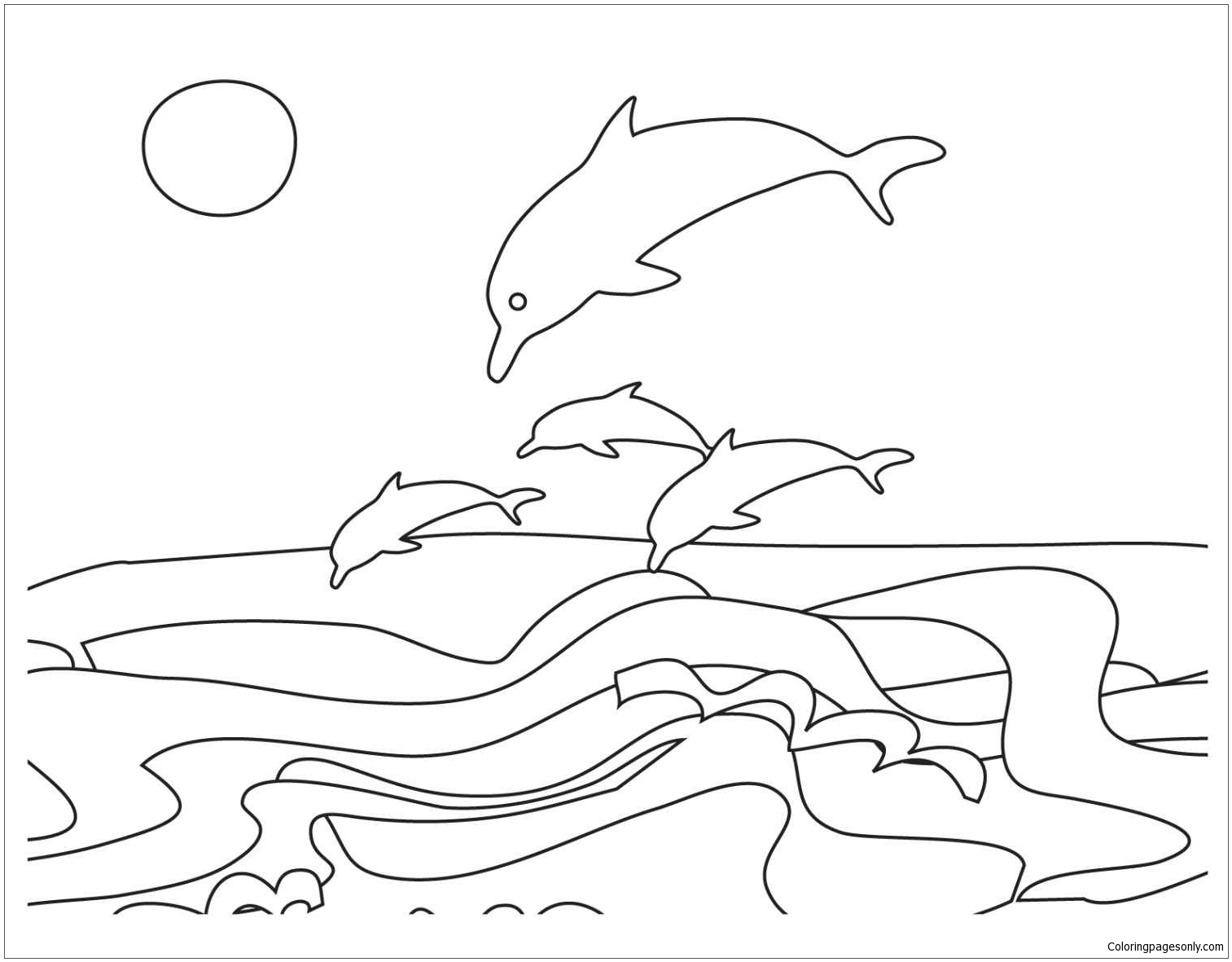 1513x1181 Complete Island Of The Blue Dolphins Coloring Pages Beach Page