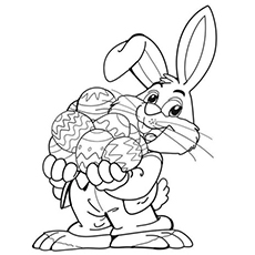 230x230 Easy Easter Bunny Pictures To Print Top 15 Free Printable Coloring