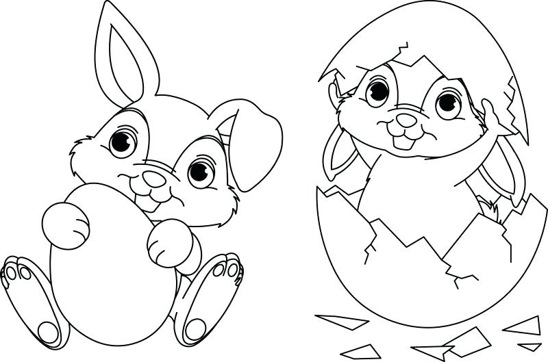 800x529 Bunny And Egg Coloring Pages Luxury Egg Drawing Faces