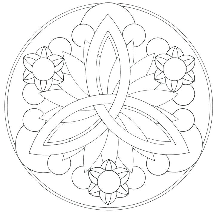 Easy Mandala Coloring Pages Easy Mandala Coloring Pages 1 Easy 736x722 Easy Mandala Coloring Pages Easy Mandala Coloring Pages 1 Easy