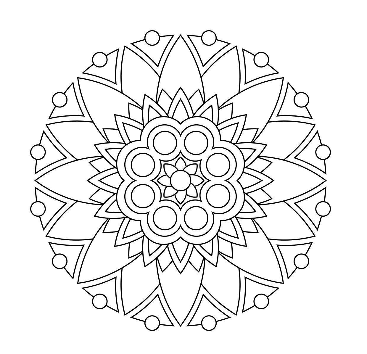 The Best Meditation Coloring Easy Flower Mandala Pages Pic Of 1240x1196 The Best Meditation Coloring Easy Flower Mandala Pages Pic Of
