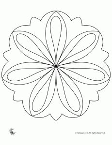 Easy Flower Mandala Coloring Page And Others Tunisia 231x300 Easy Flower Mandala Coloring Page And Others Tunisia