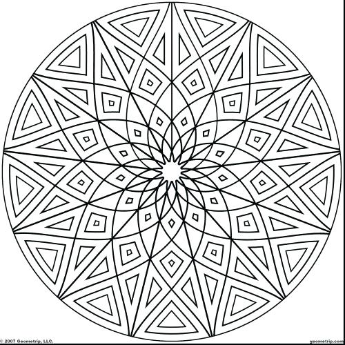 Easy Geometric Coloring Pages Medium Size Of Geometry Coloring 500x500 Easy Geometric Coloring Pages Medium Size Of Geometry Coloring