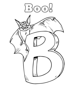 Easy Halloween Coloring Pages Playing Learning 260x300 Easy Halloween Coloring Pages Playing Learning
