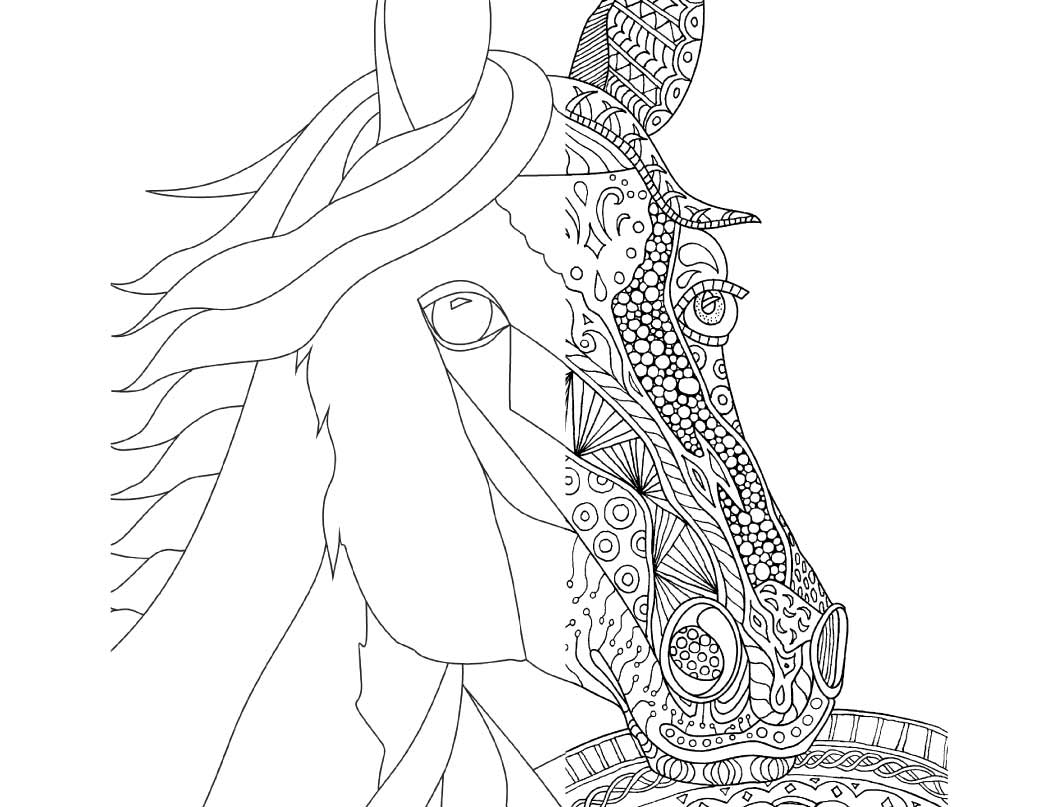 Horse Coloring Pages 1047x807 Horse Coloring Pages