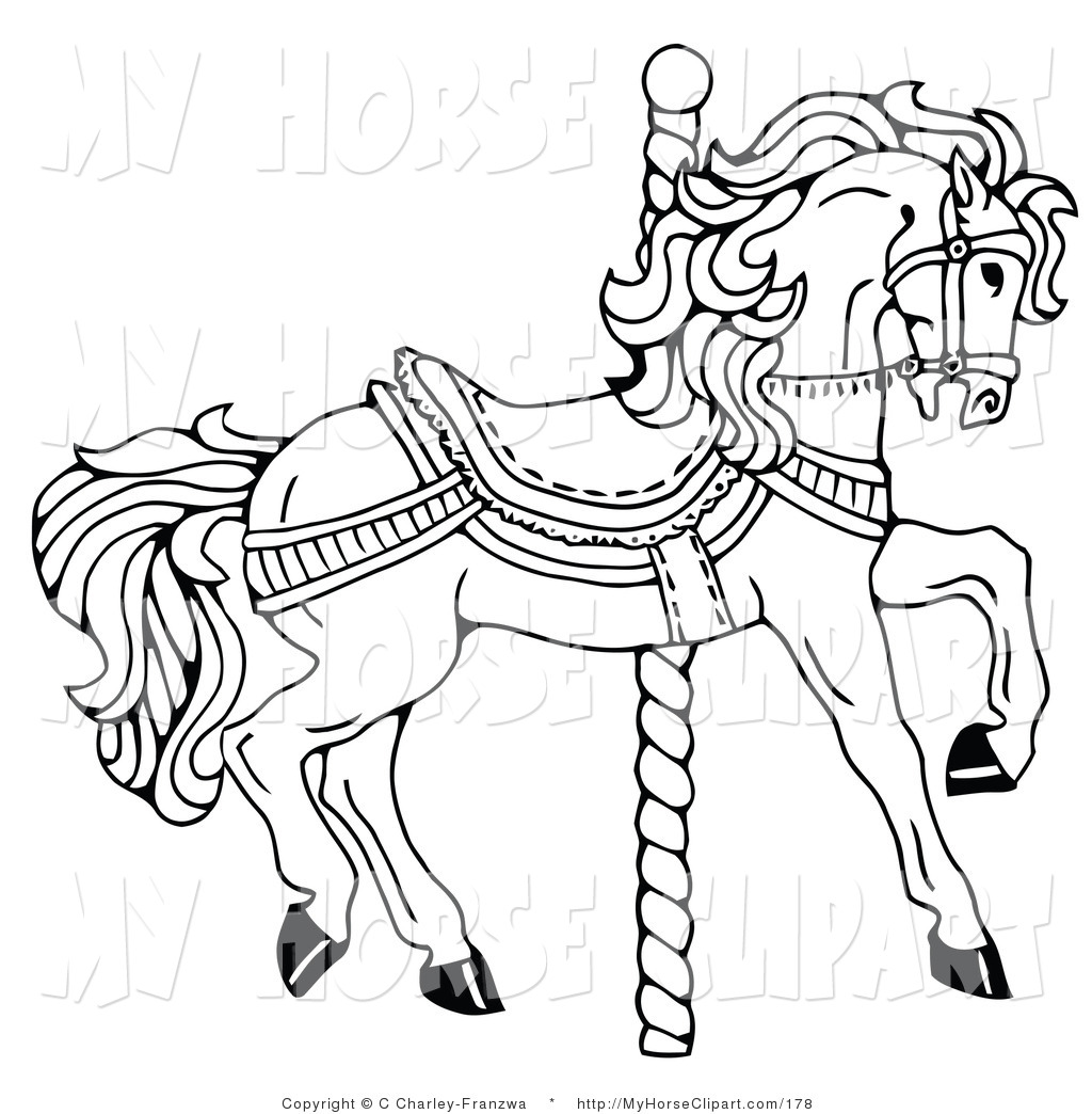 Carousel Coloring Pages 1024x1044 Carousel Coloring Pages