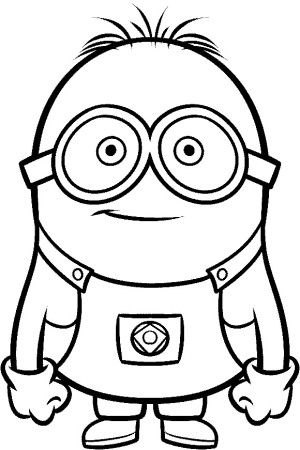 Despicable Me Minions Printable Coloring Pages Kids 300x450 Despicable Me Minions Printable Coloring Pages Kids