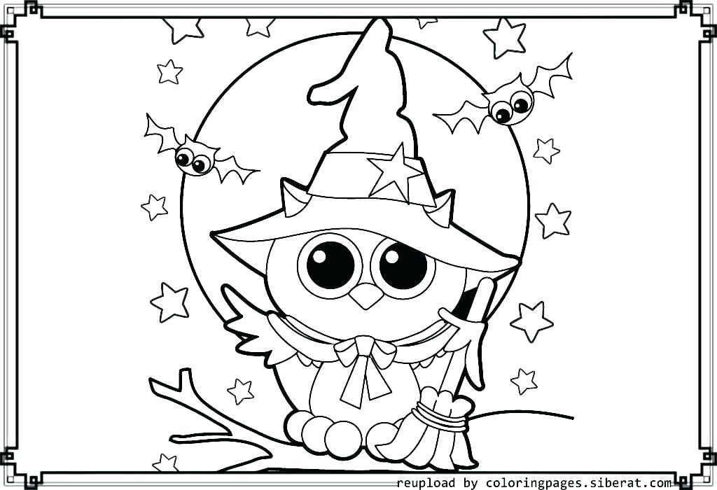1024x700 Easy Owl Coloring Pages