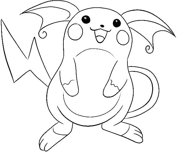 600x516 Pokemon Coloring Page