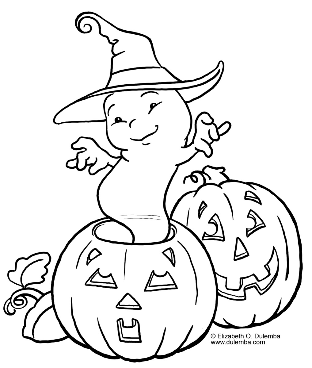 1018x1200 Top 10 Free Printable Halloween Pumpkin Coloring Pages Online