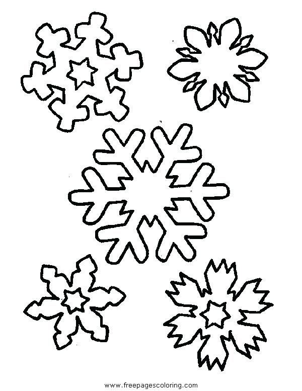600x777 Peaceful Ideas Printable Snowflake Coloring Pages Best Gallery