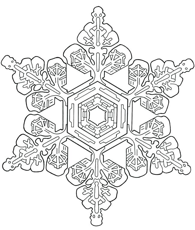 650x765 Printable Snowflake Background Paper Coloring Pages Of Snowflakes