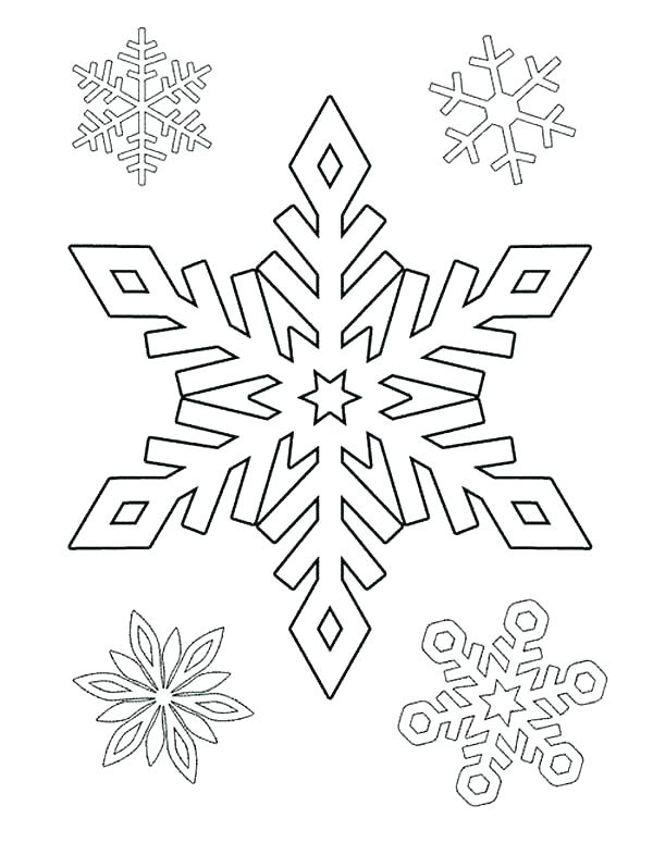 600x775 Snow Flake Coloring Pages Snowflake Coloring Pages Free Google