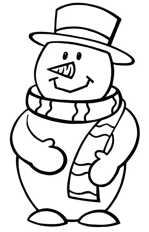 515x800 Snowmen Coloring Pages Snowman Coloring Pages Images Edusmart.co